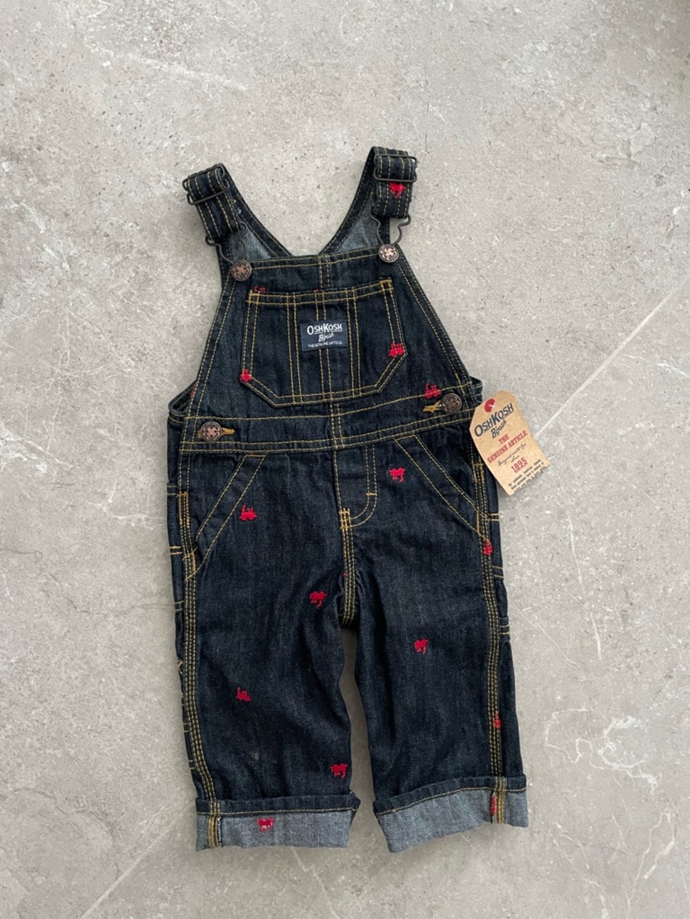 Oshkosh Dark Wash Overalls